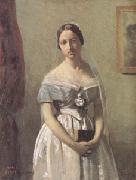 Jean Baptiste Camille  Corot The Bride (mk05) china oil painting artist